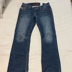 Cinch Dark Blue Denim Pants